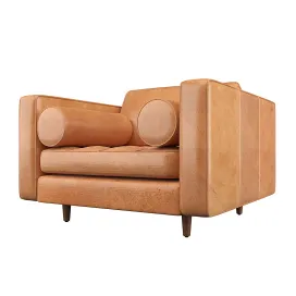 Sven charme tan armchair